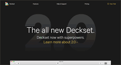 Desktop Screenshot of decksetapp.com